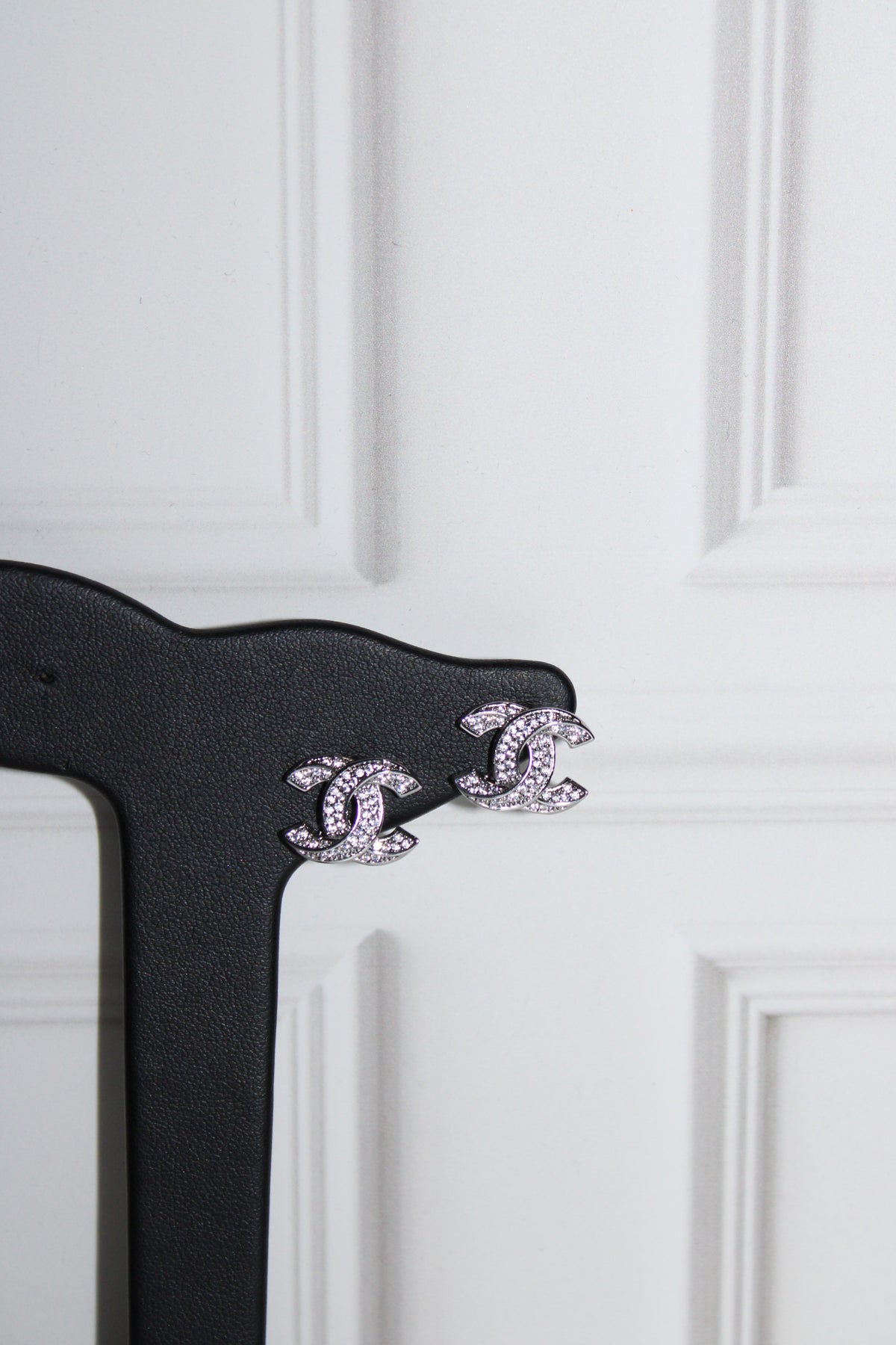 Aretes Chanel Silver zirconias