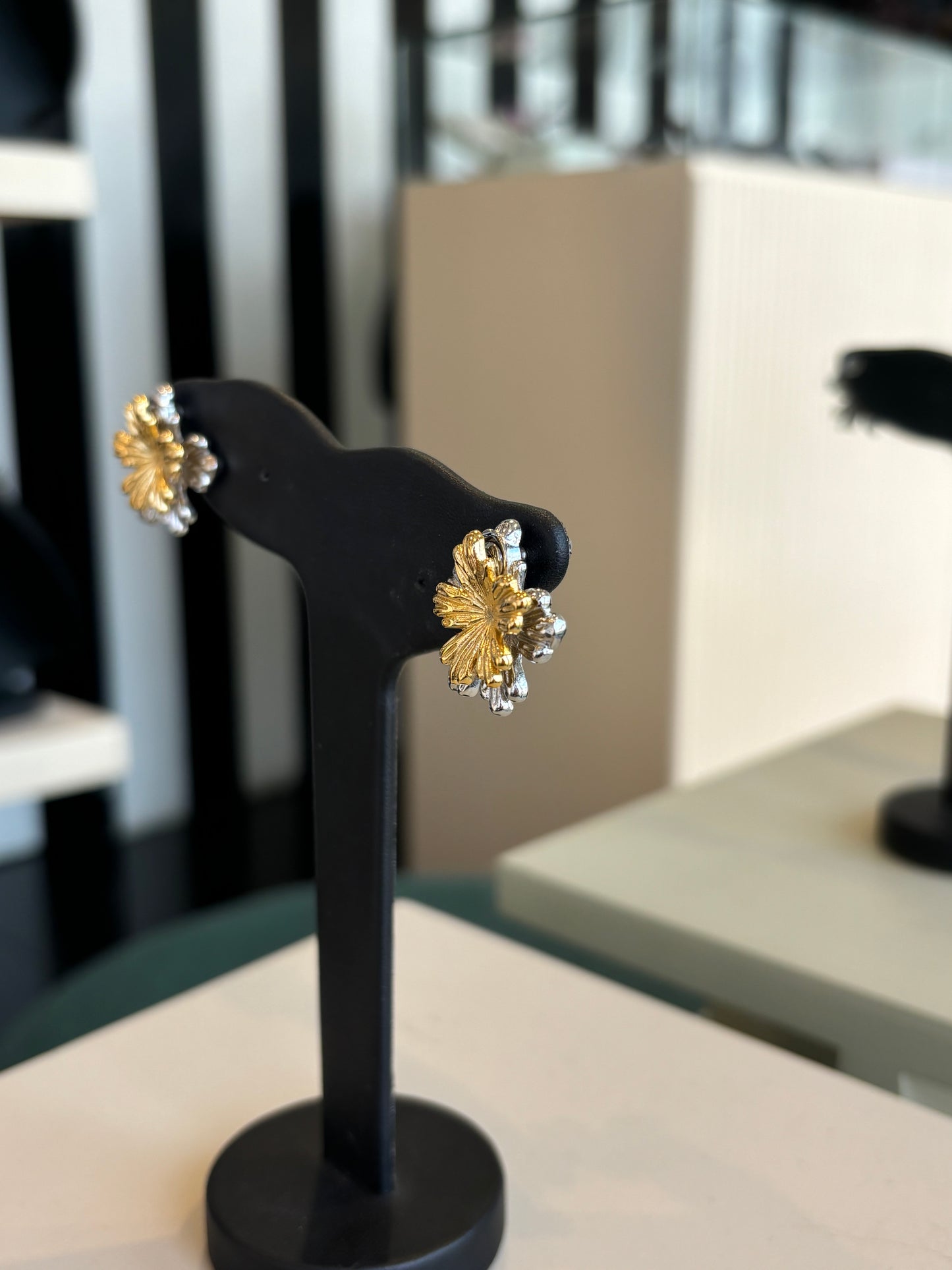Aretes flor mix