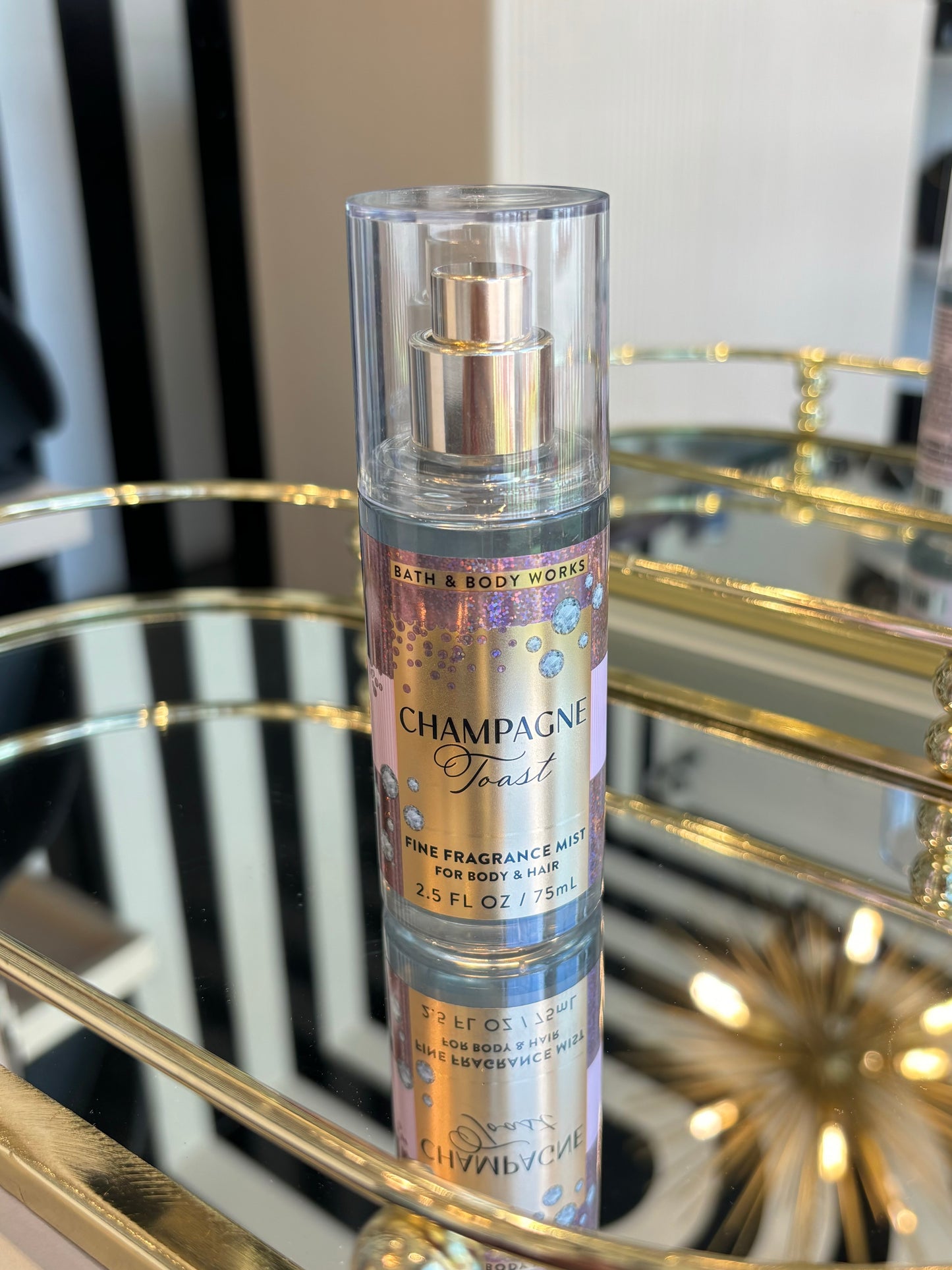 Body champagne toast