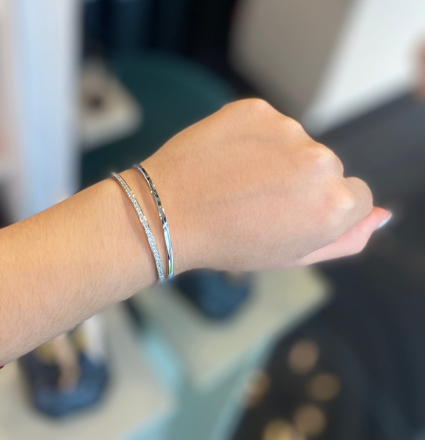 Brazalete Aura silver