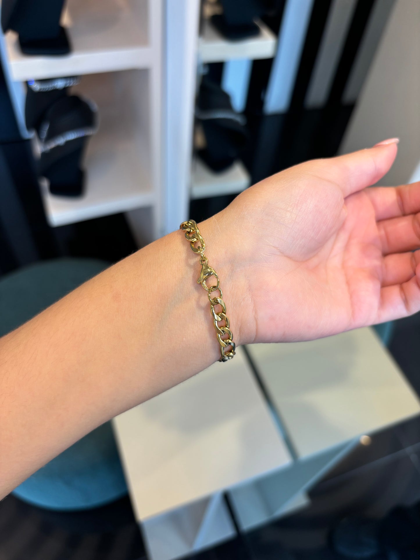 Pulsera eslabones gold
