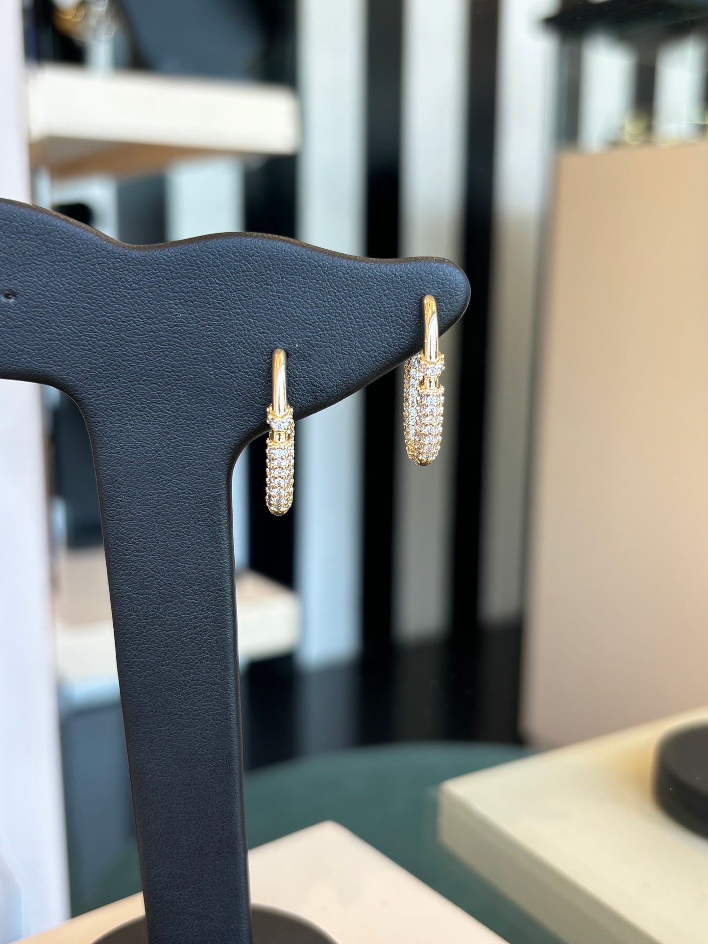 Coquetas zirconias gold