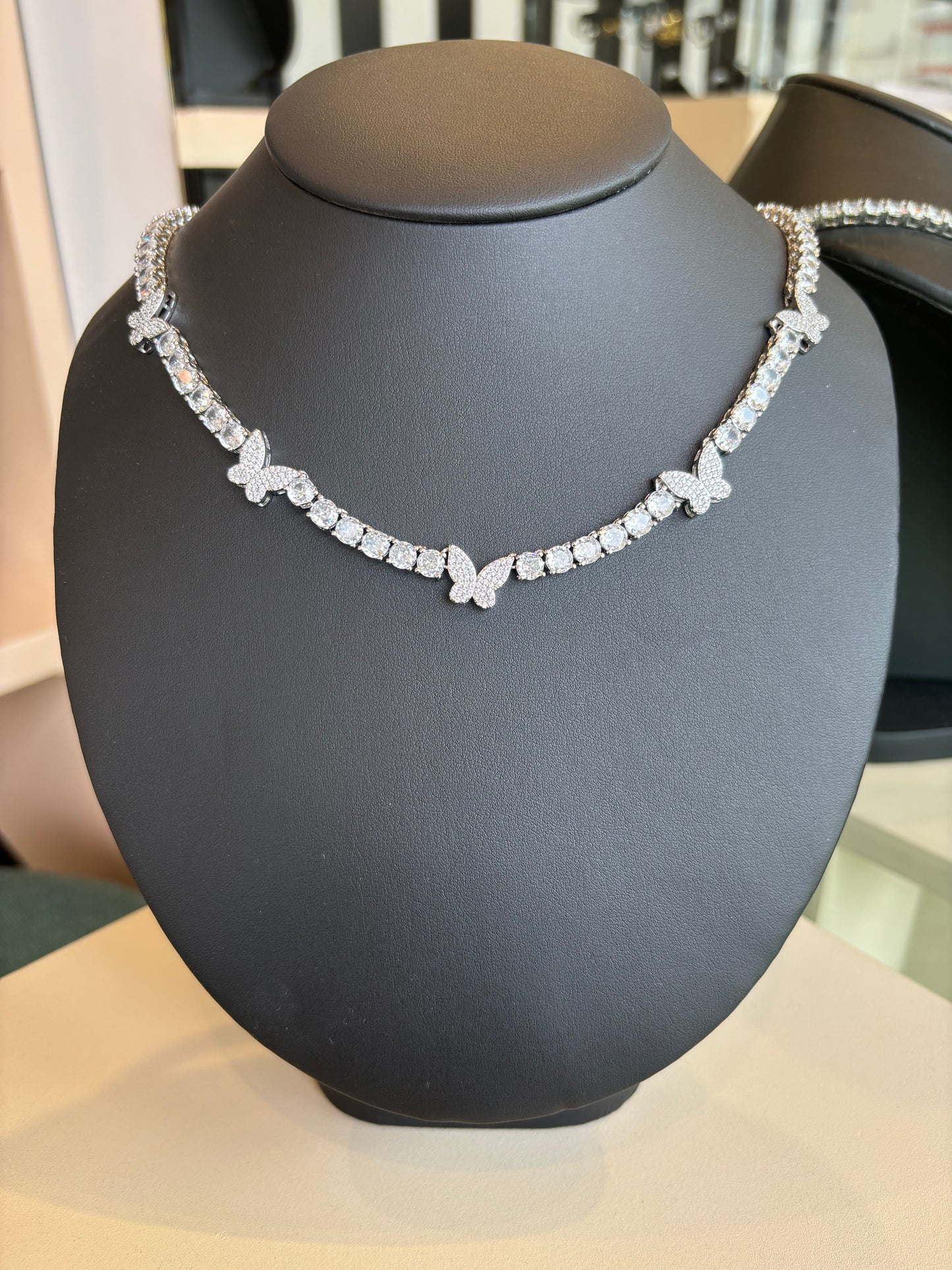 Cadena Tennis Chain Mariposas