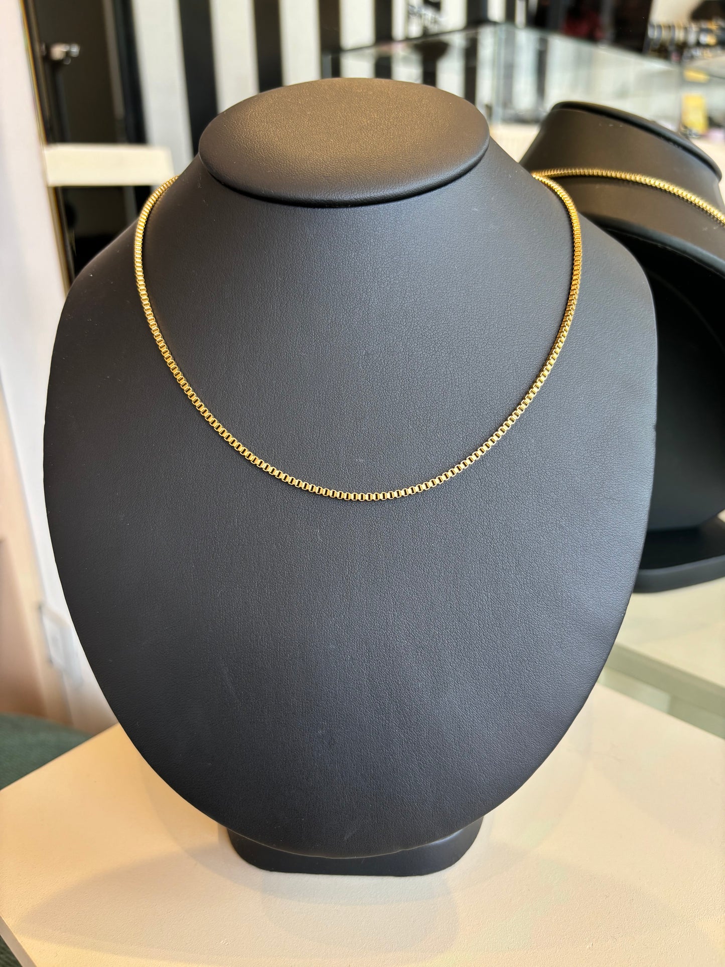 Collar box chain gold