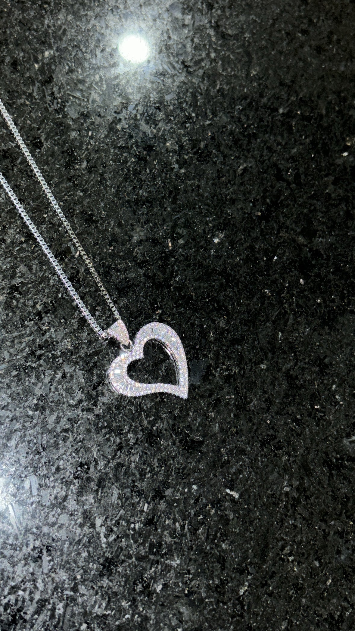 Collar corazón