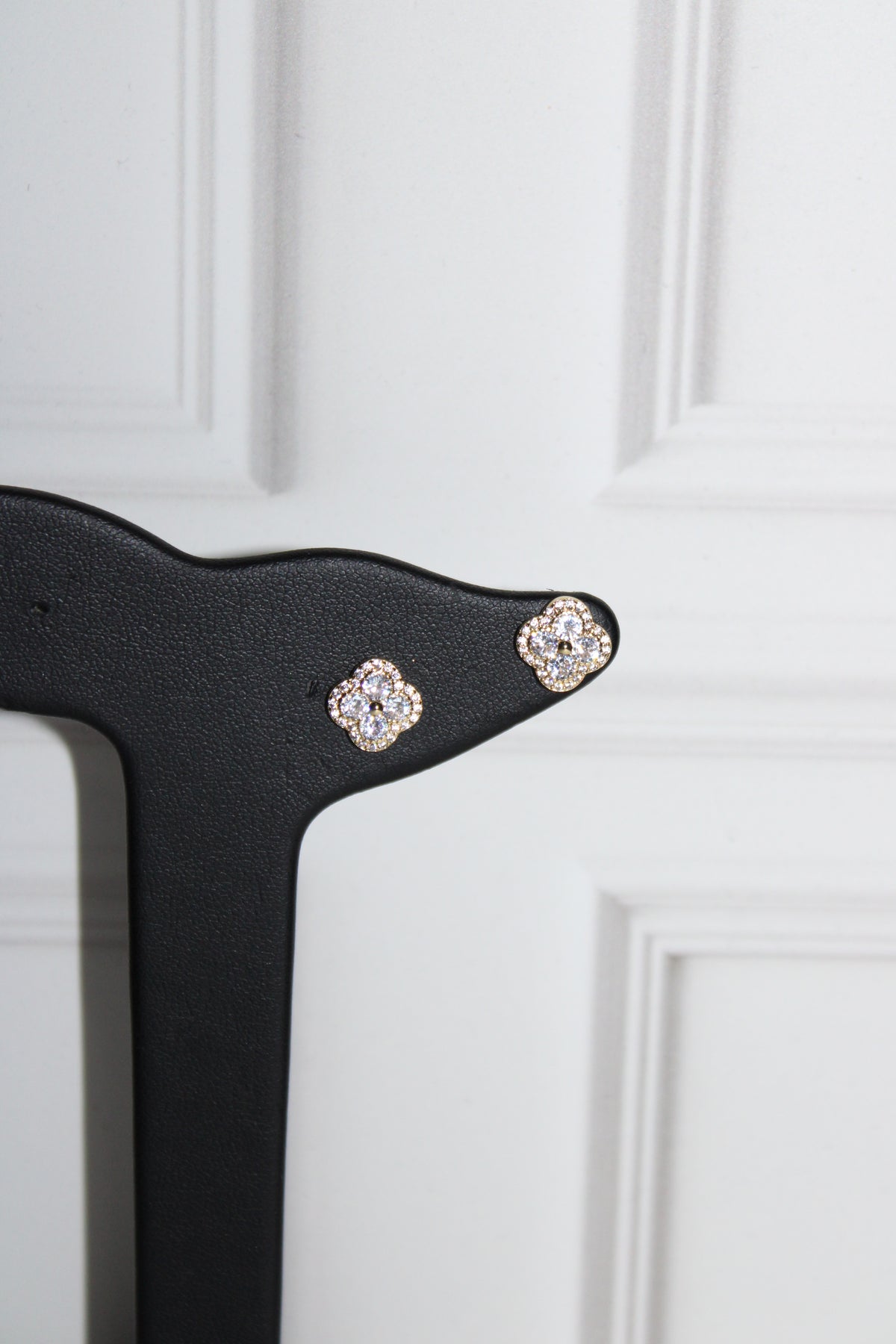 Aretes flor gold