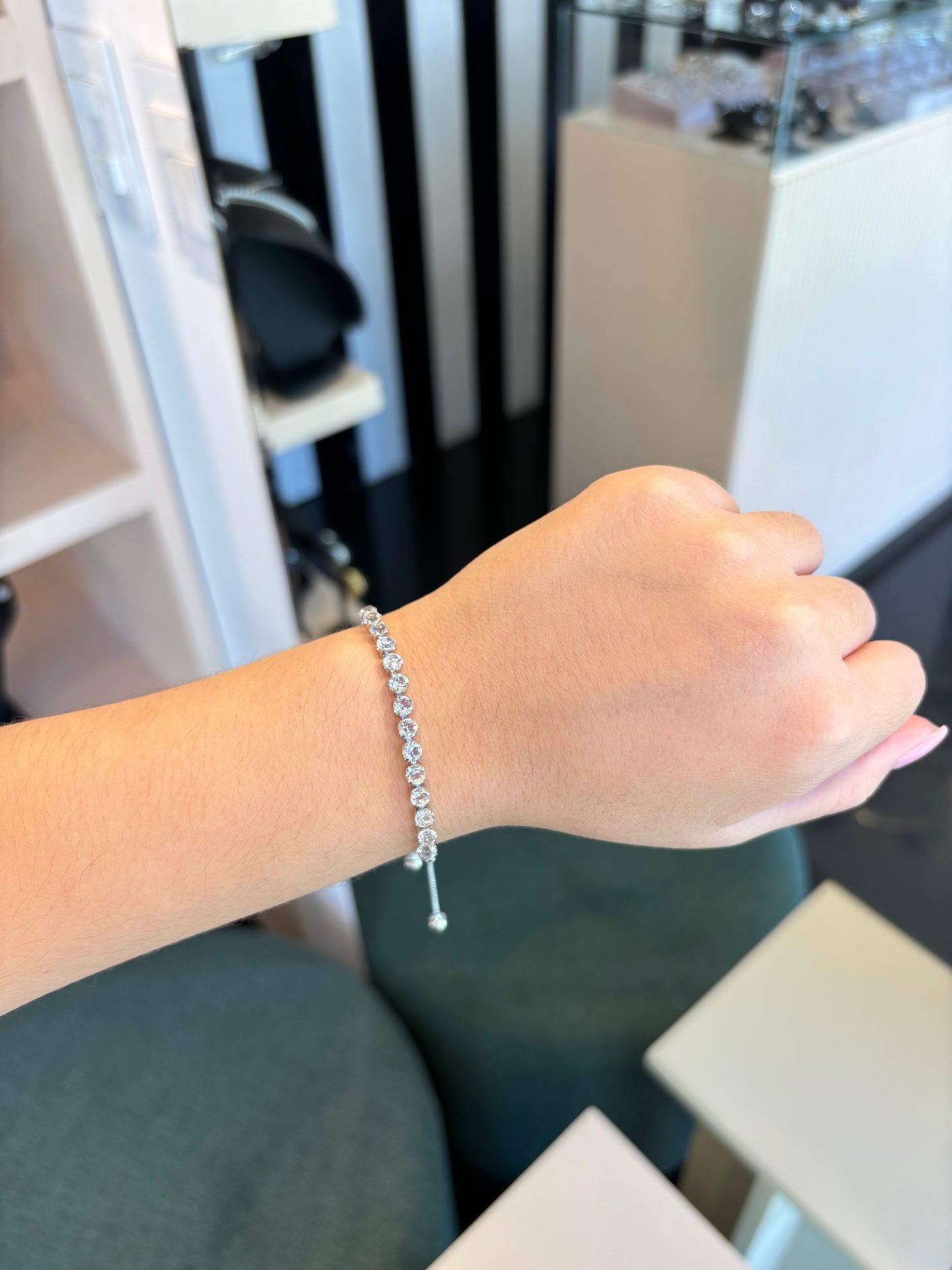 Pulsera tennis ajustable