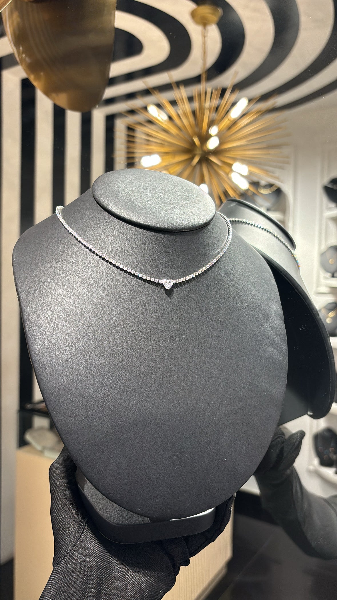 Choker corazón