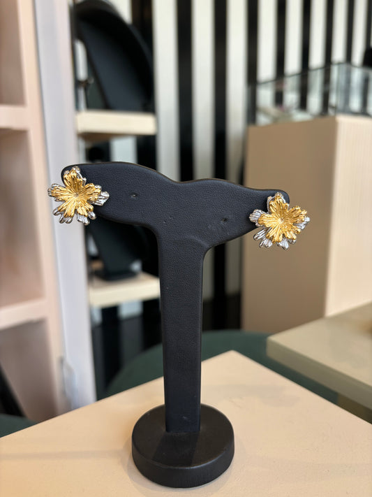 Aretes flor mix
