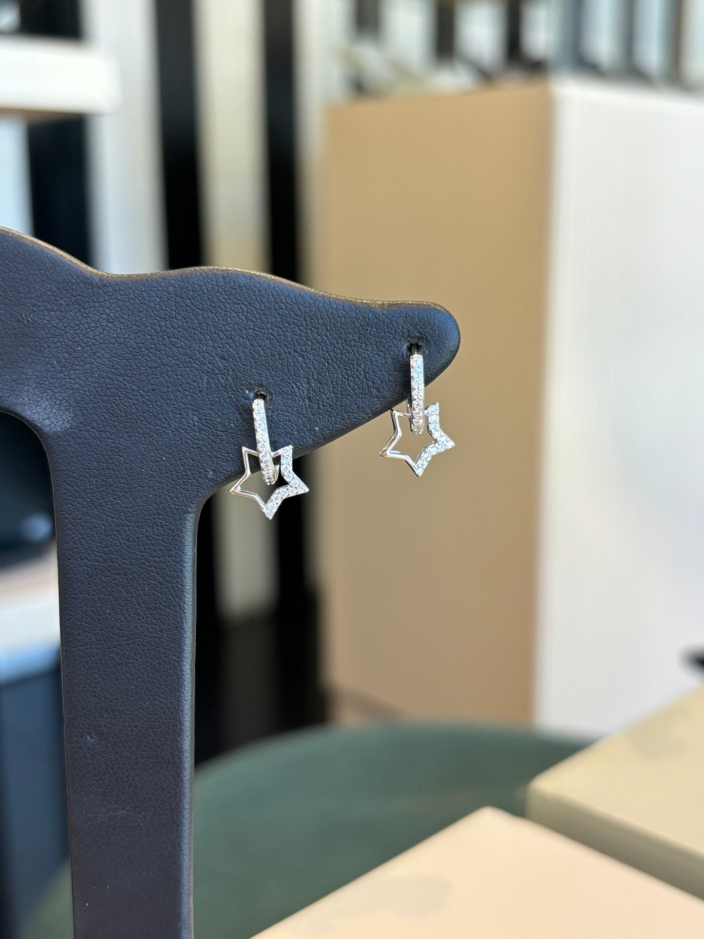 Coquetas estrella plata