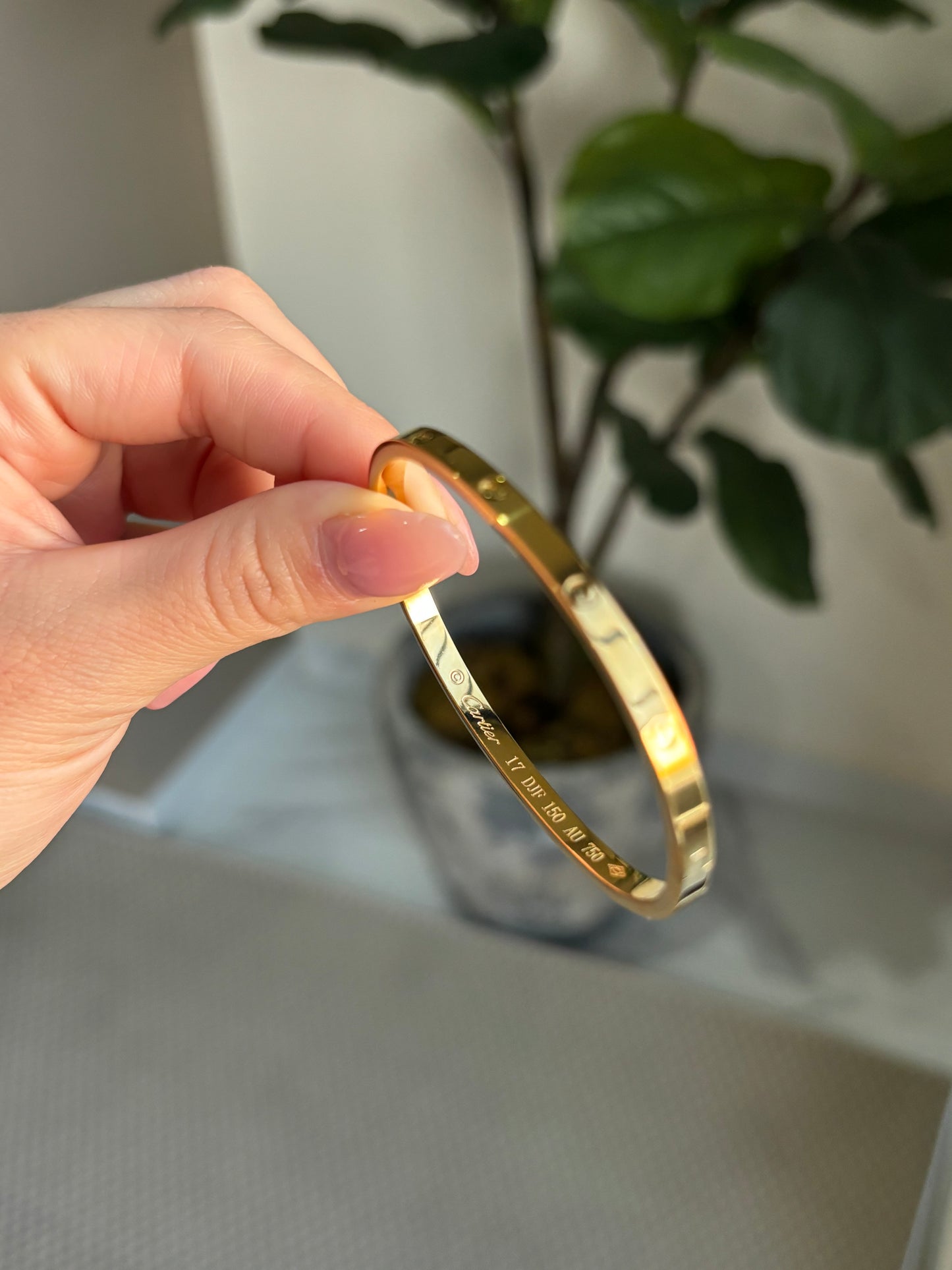 Brazalete Cart gold