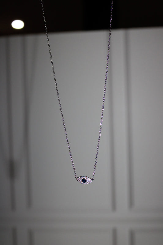 Collar Ojo Plata.925