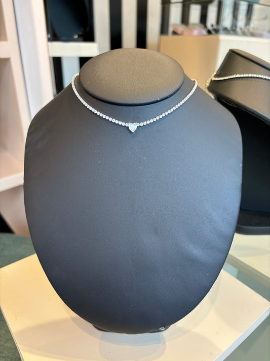 Choker corazón
