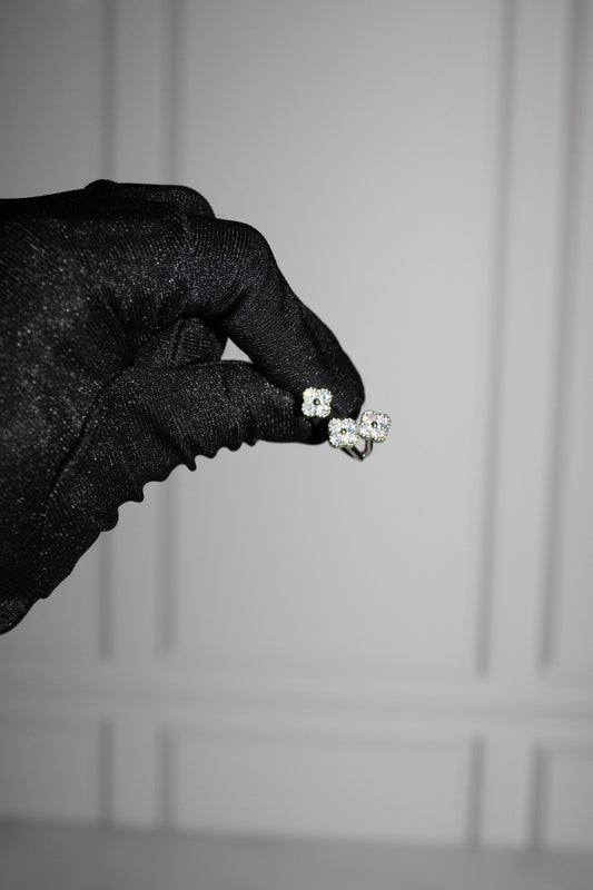 Anillo flores ajustable