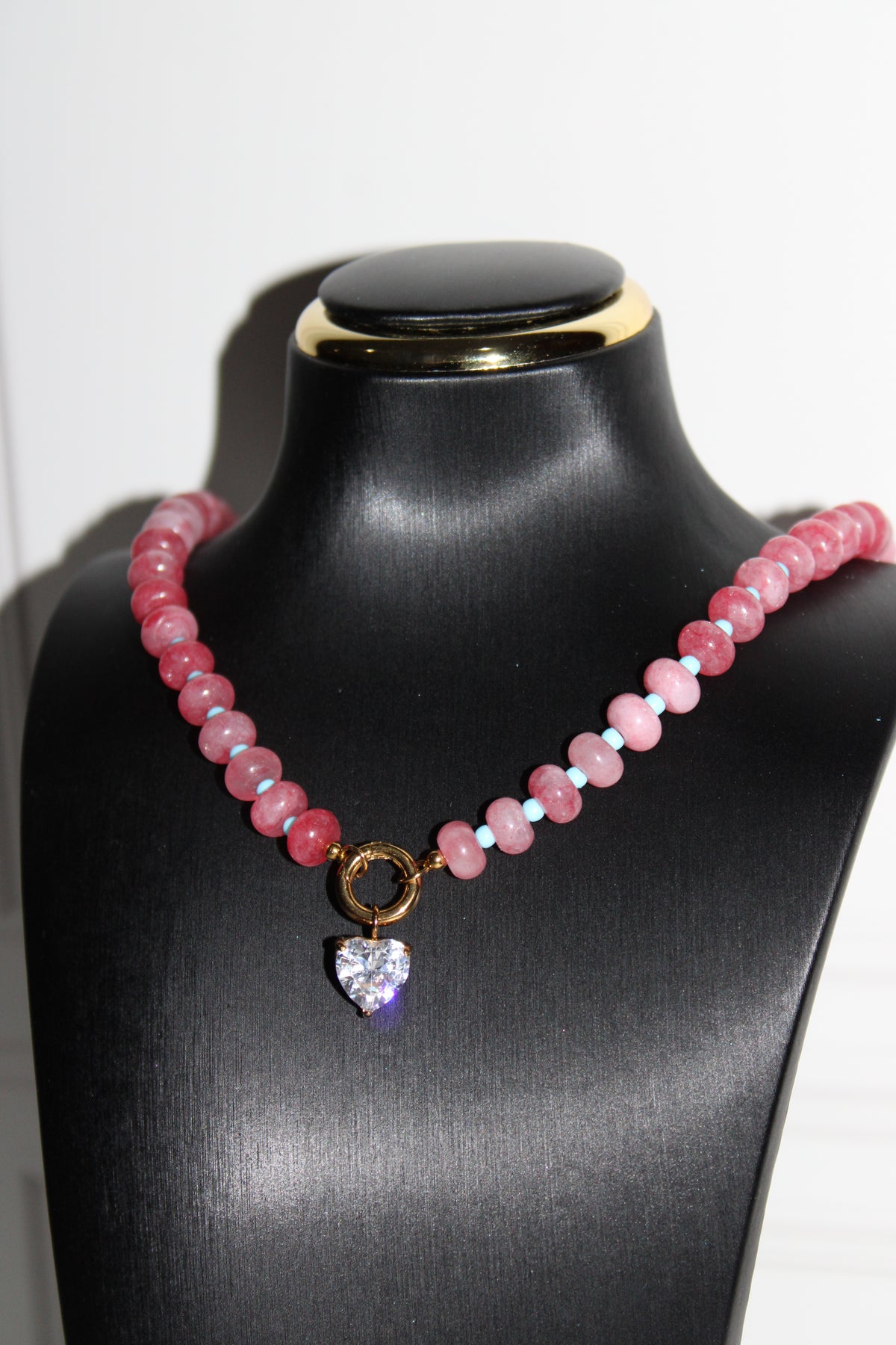 Collar Pink Heart