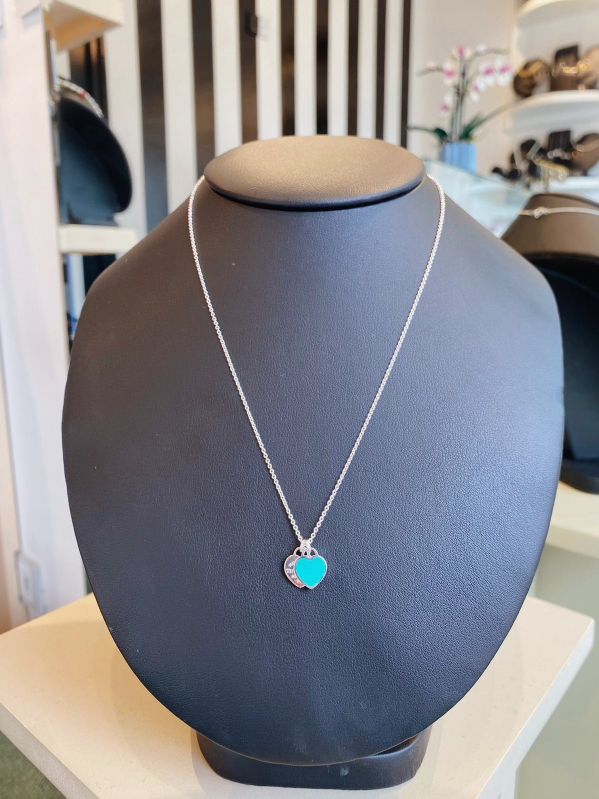 Collar tiffany blue