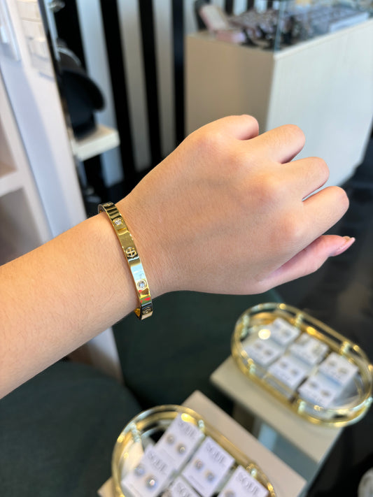 Brazalete cart gold