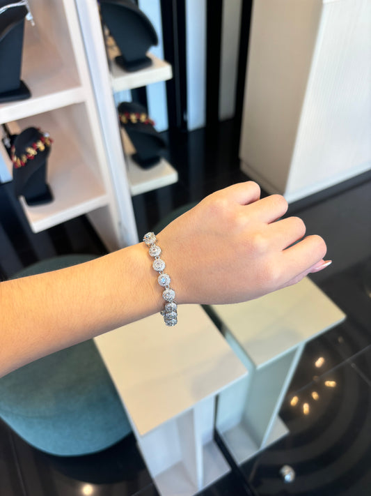 Pulsera circle silver