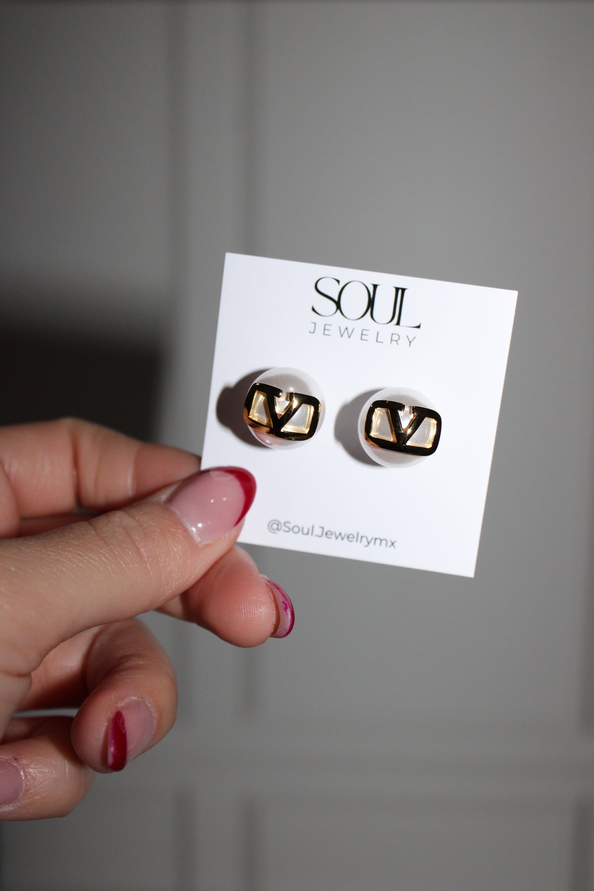 Aretes Valentino Perla