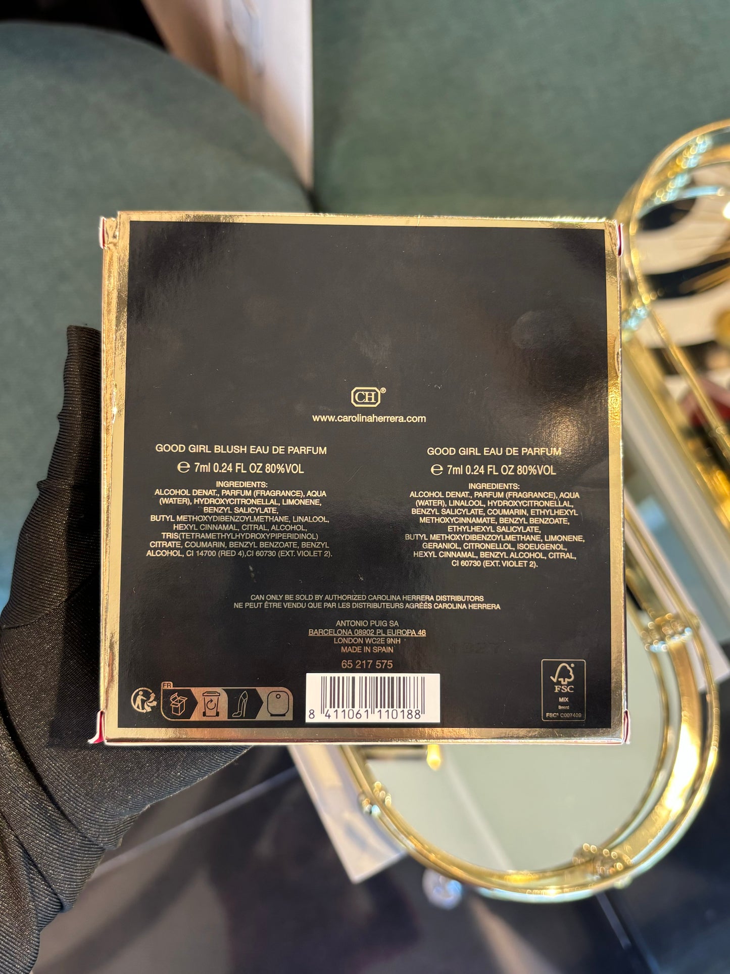 Perfumes mini Carolina Herrera