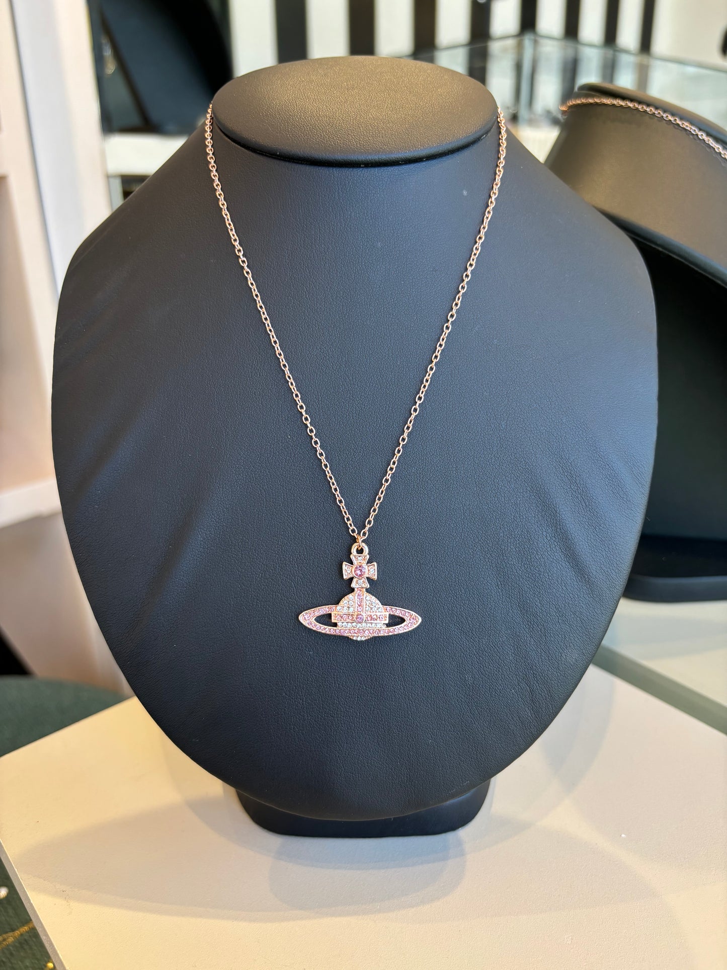 Collar vivianne rose gold