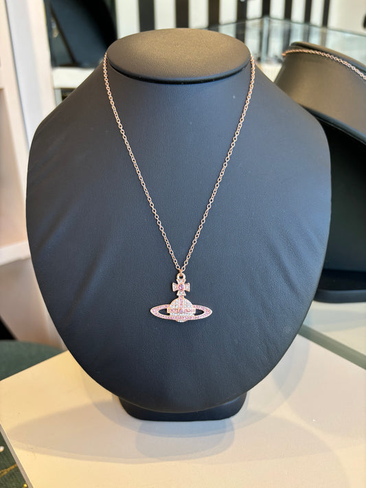 Collar vivianne rose gold