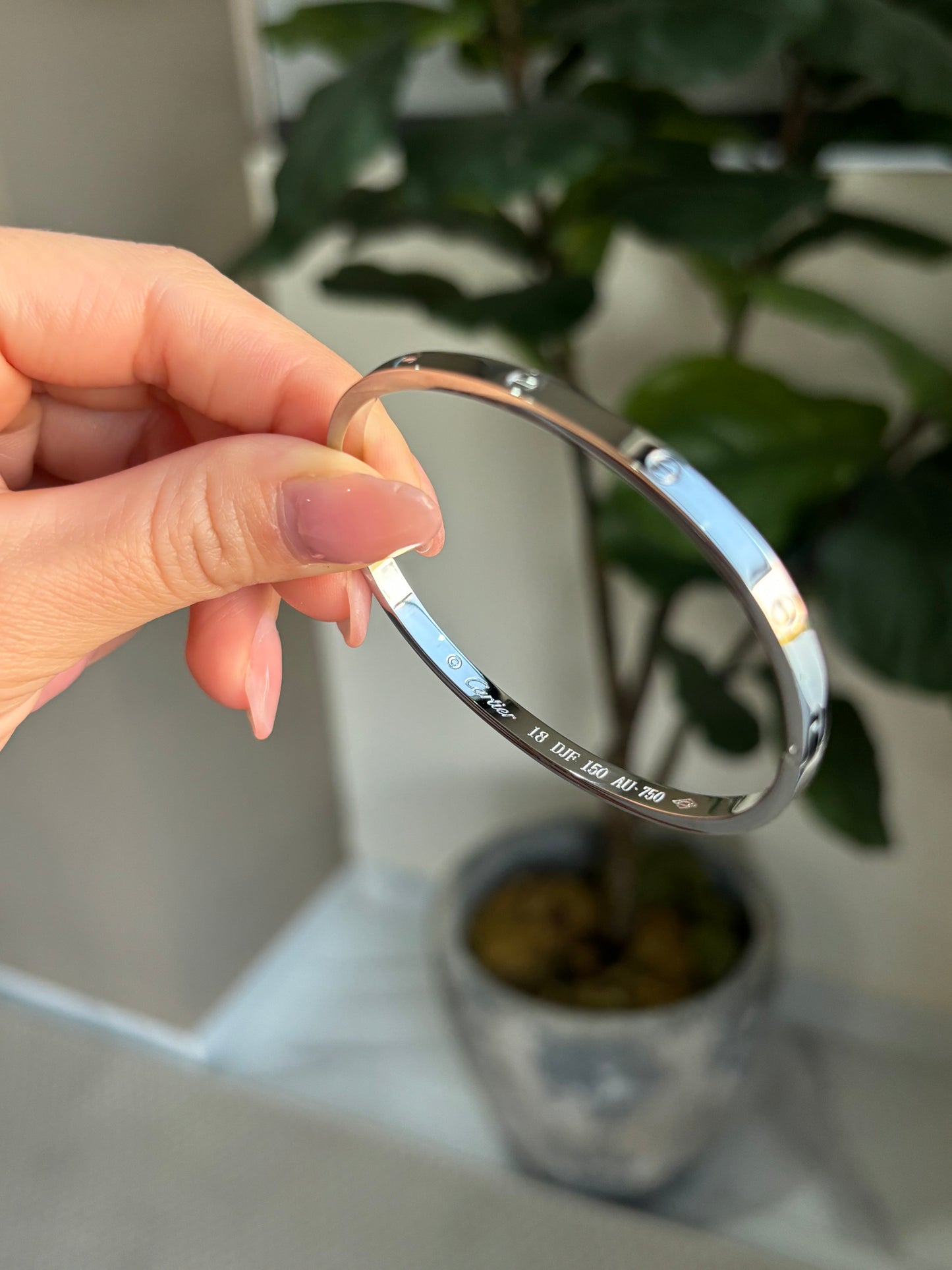 Brazalete Cart Silver