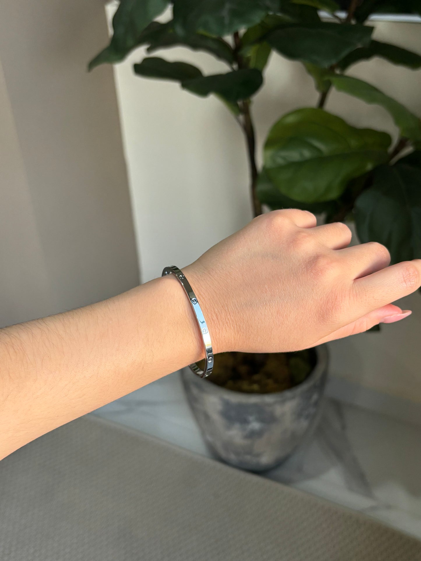 Brazalete Cart Silver
