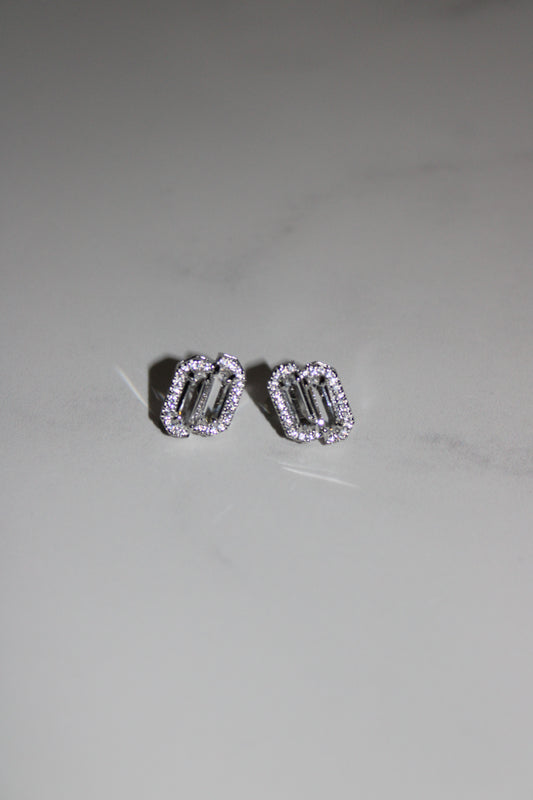 Aretes Mia plata