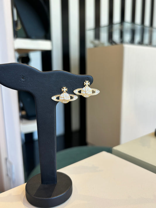 Aretes Vivianne dorados