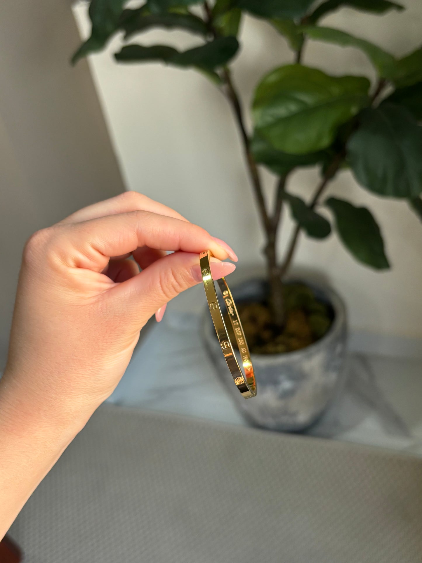 Brazalete Cart gold