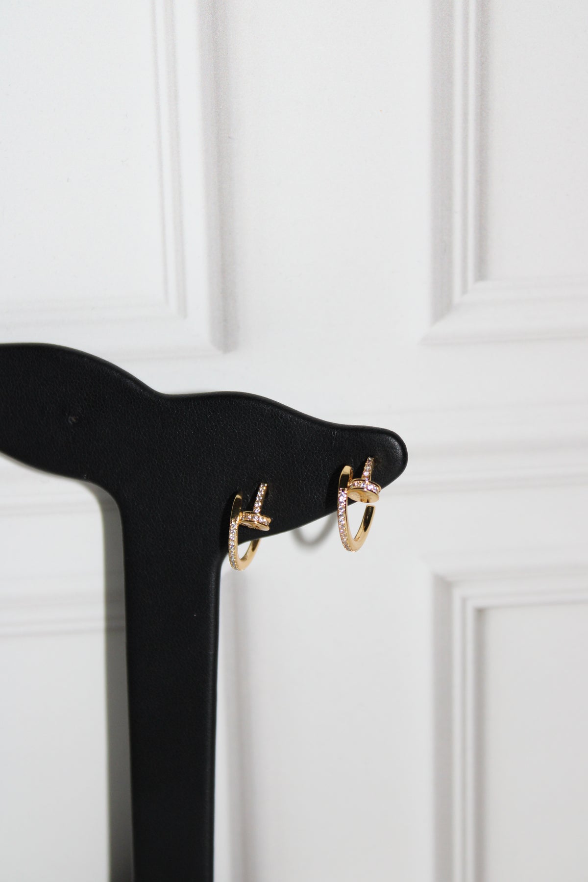 Aretes Clavo gold