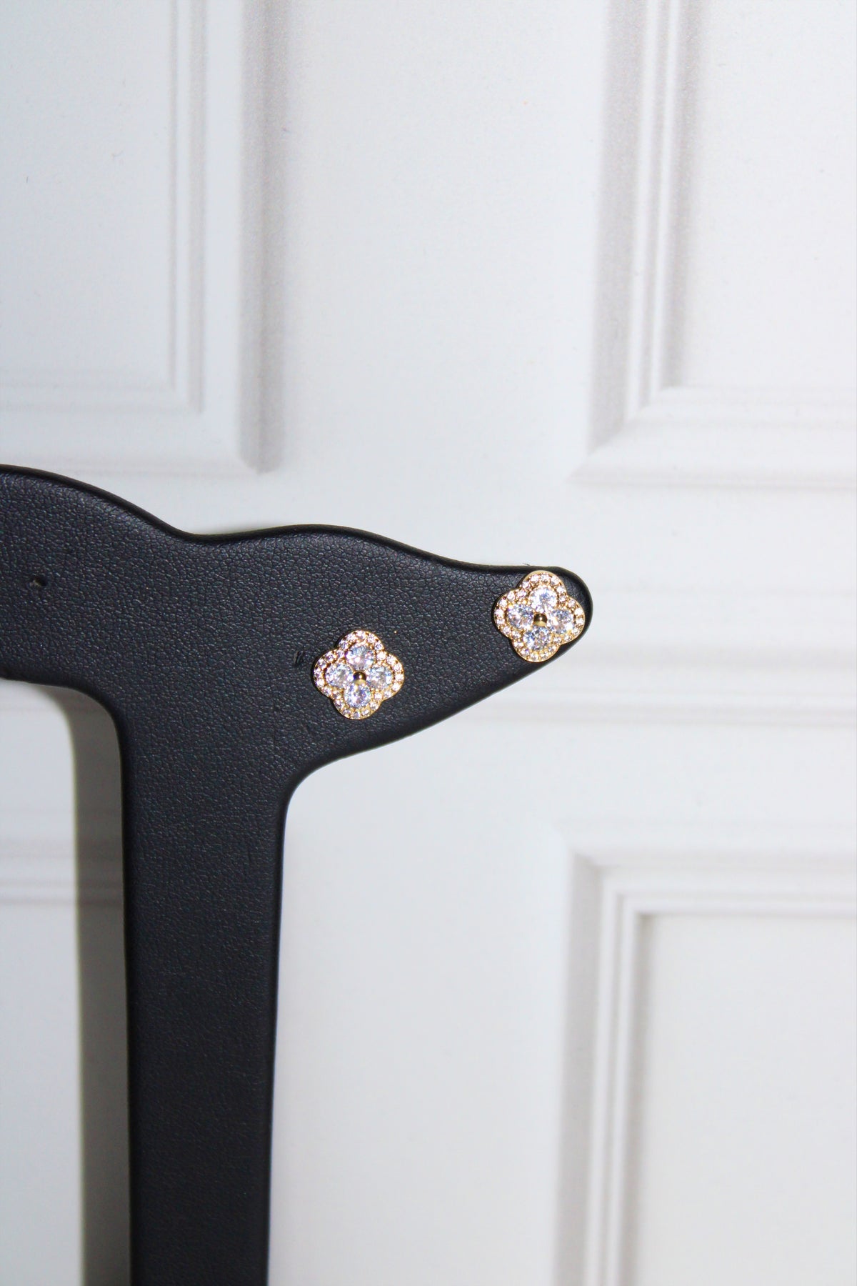 Aretes flor gold
