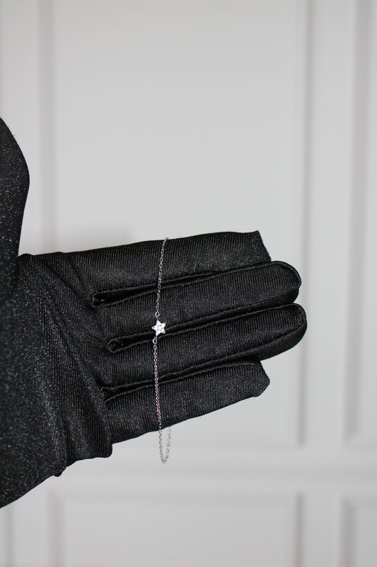 Pulsera Plata.925 estrella