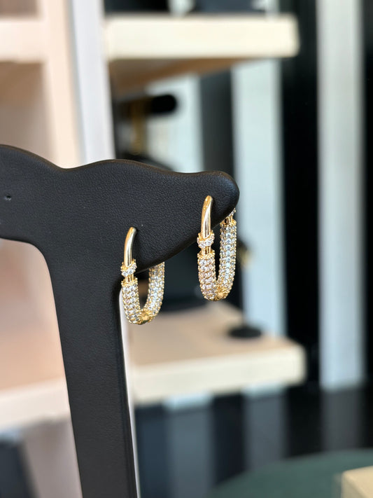 Coquetas zirconias gold