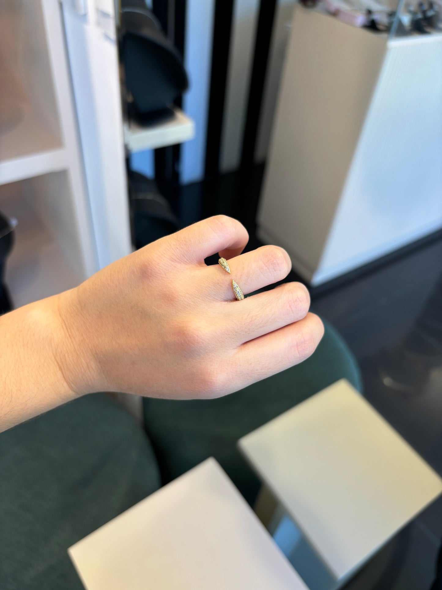 Anillo ajustable gold