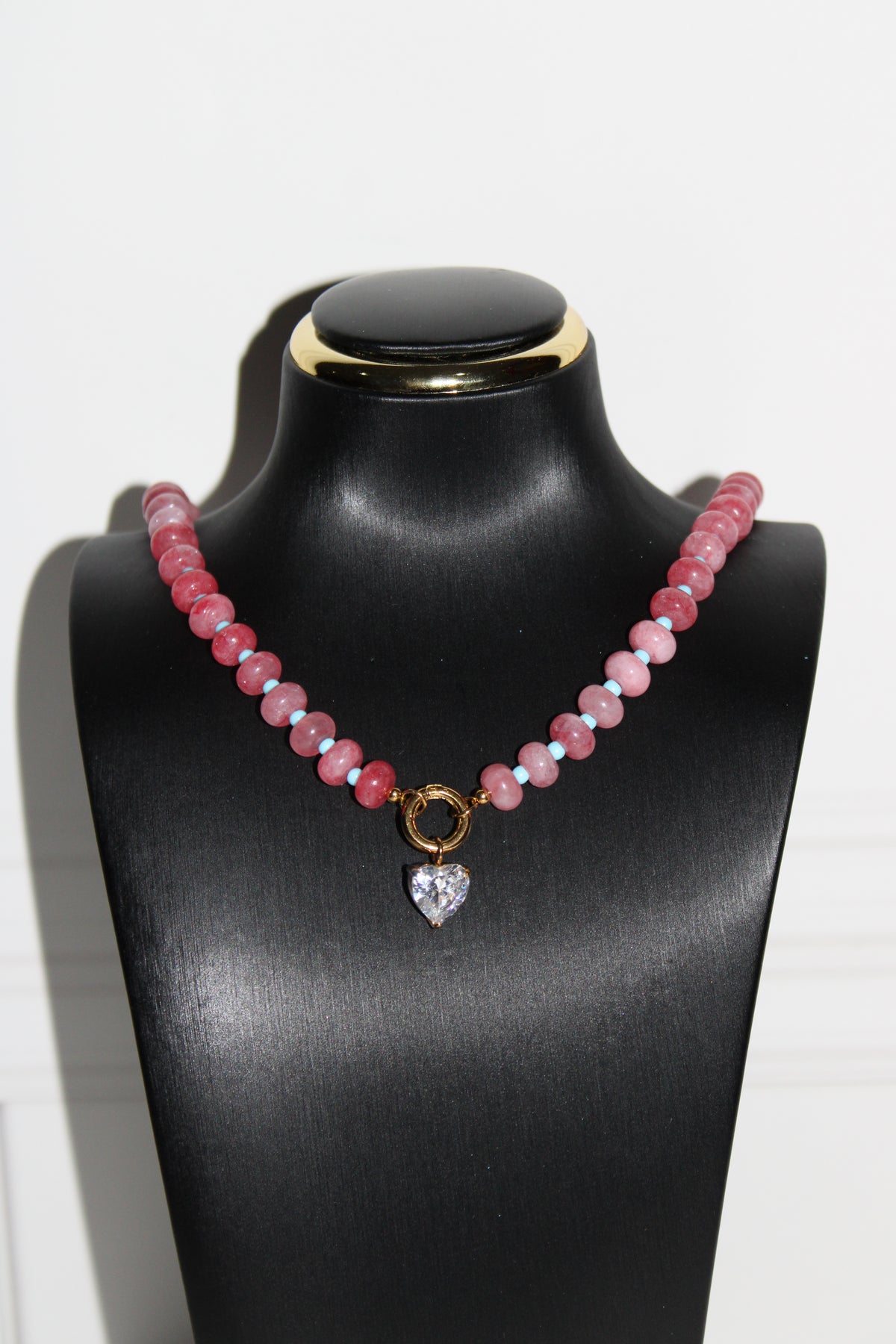 Collar Pink Heart